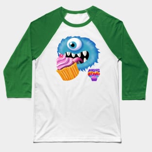 Monsters love cupcakes #2 Baseball T-Shirt